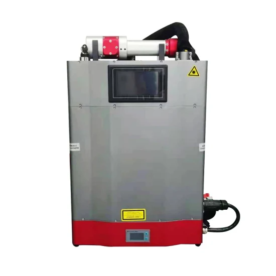 Igoldencnc 50W 100W Metal Surface Rust Cleaning Backpack Potable Laser Cleaning Machine