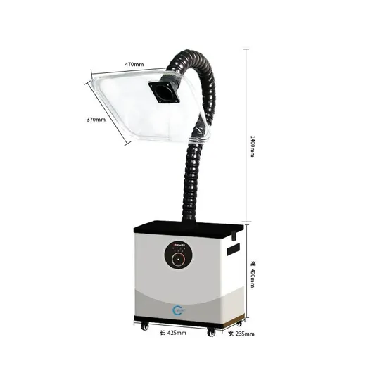 Jiubei Smoke Air Purifier Collect Laser Dust CO2 Smoke Filter Machine for Other Air Cleaning Equipment