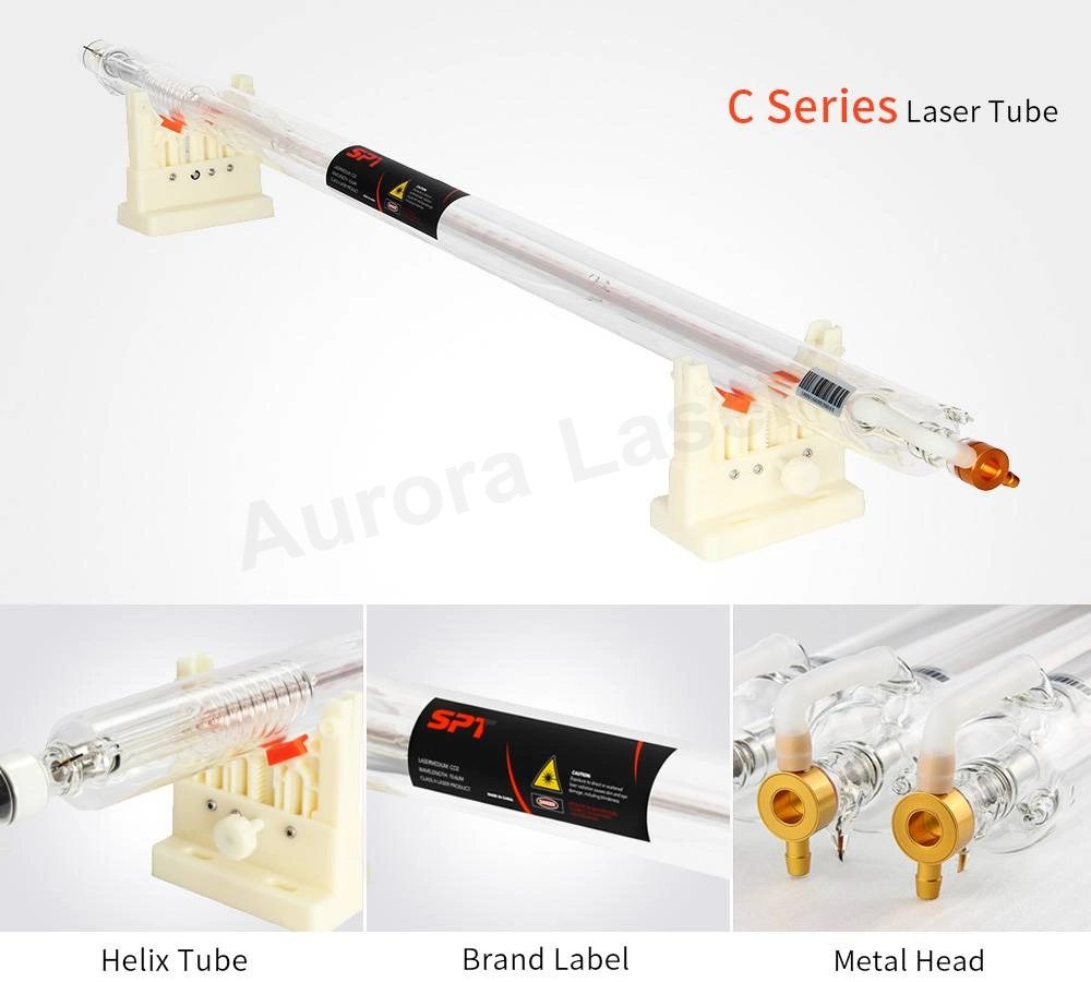 Aurora High Quality CO2 Laser Tube 150W 1850mm CO2 Laser Lamps