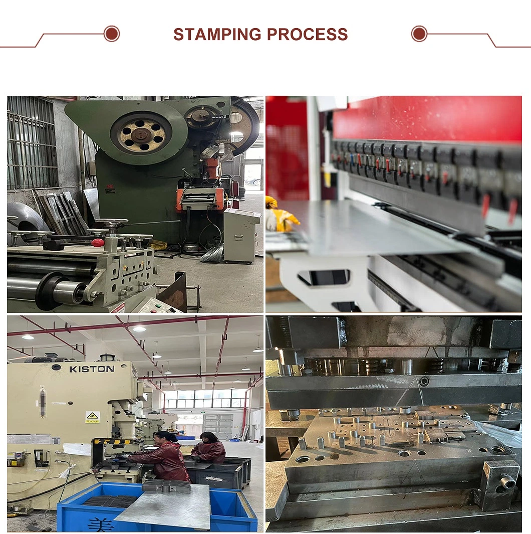 Steel Machine Aluminum Sheet Metal Fabrication Laser Cutting Tube Welding Bending Metal Stamping Part for Electronics/Auto Part