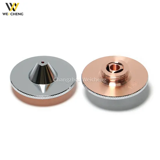 Fiber Laser Cutting Nozzle High Speed Laser Parts D32 D28 H15 1.5mm 2mm for Caliber Precitec Raytools Hans Laser Cutting Head 