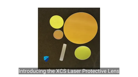 Xcs Laser Protective Lens Laser Lens for Laser Cutting Machine Polished Fiber Lens for Laser Safety Needs 113mm*3mm 