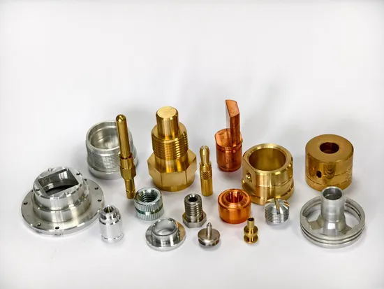 Factory Customization Laser Carving CNC Lathe Milling Machine Machining Brass Plated Bright Nickel Thread Hexagon Head Plug CNC Turning Parts 
