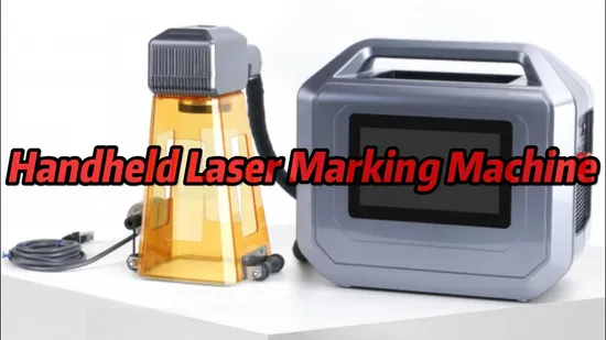 Lihua Mini Portable Max Raycus Cnc Fiber Laser Marker 20w 30w 50w Fiber Handheld Laser Marking Engraving Machine For Metal 