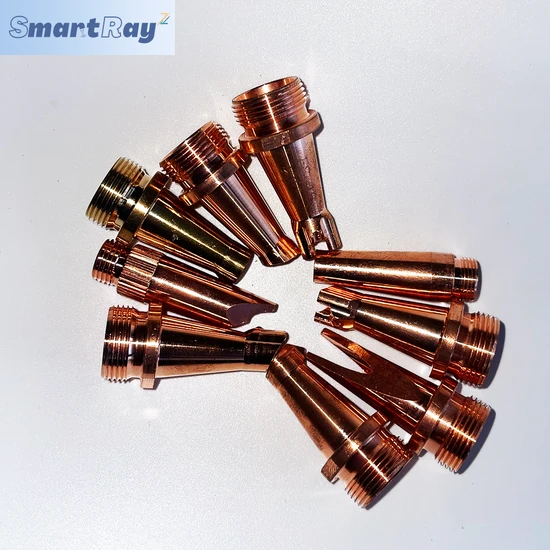 Smartray Manufacturer Machine Nozzle for Handheld Welding Head Nozzle Laser Equipment Parts Laser Copper Nozzles 